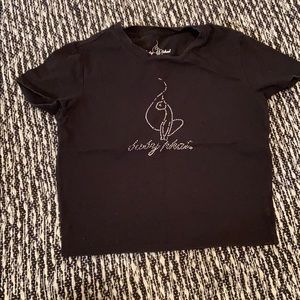 Baby phat black crop top